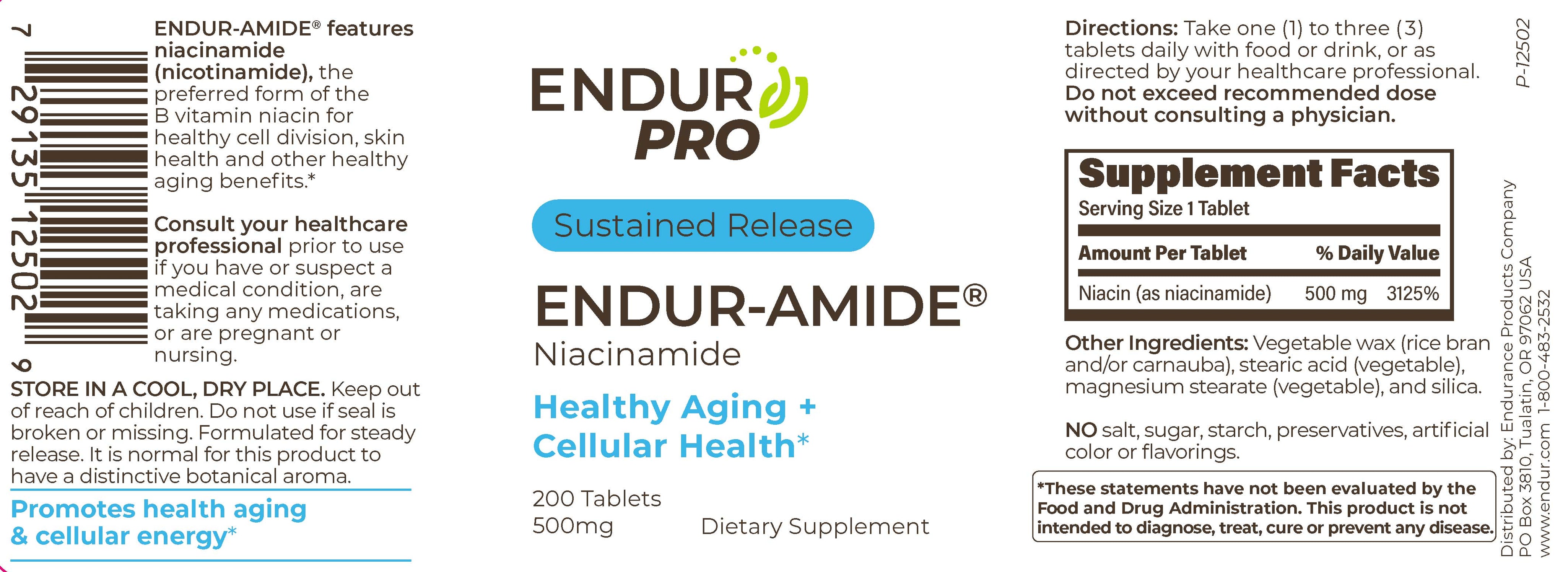 Endur-Amide SR 500mg