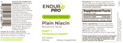 Plain Niacin 250mg