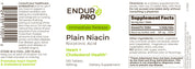 Plain Niacin 500mg
