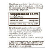 Plain Niacin 500mg
