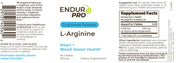 L-Arginine SR 350mg